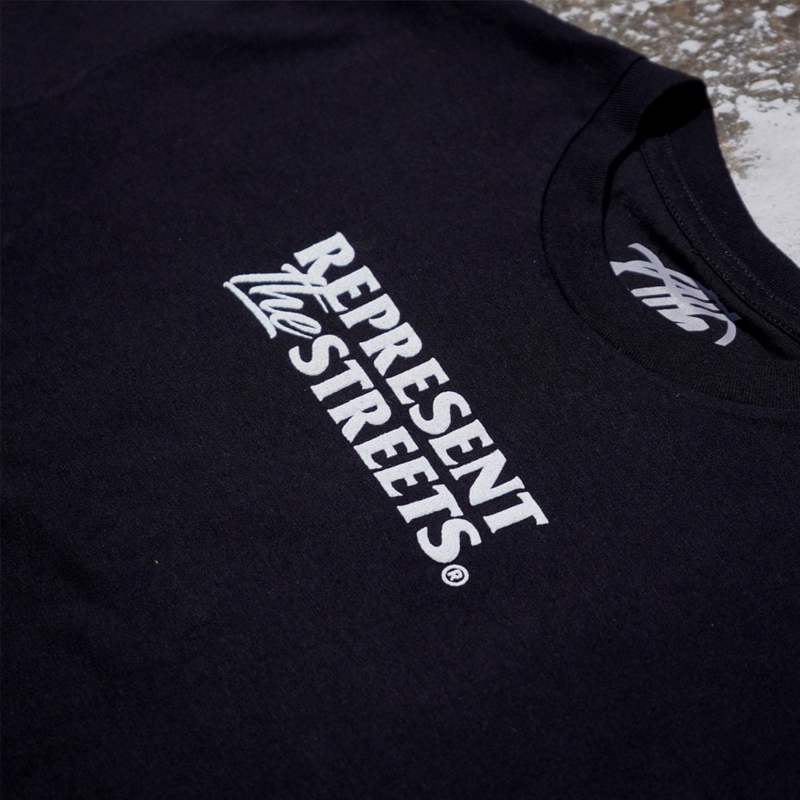 Athens Hardcore represent tshirt - black